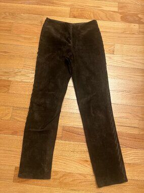 Vintage Suede Leather Gruppo Americano/Tempesta pants